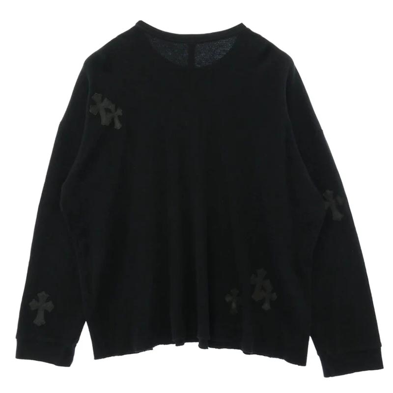 クロムハーツ(原本無) Y NOT クロスパッチ付き サーマル 長袖 カットソー 買取実績 画像