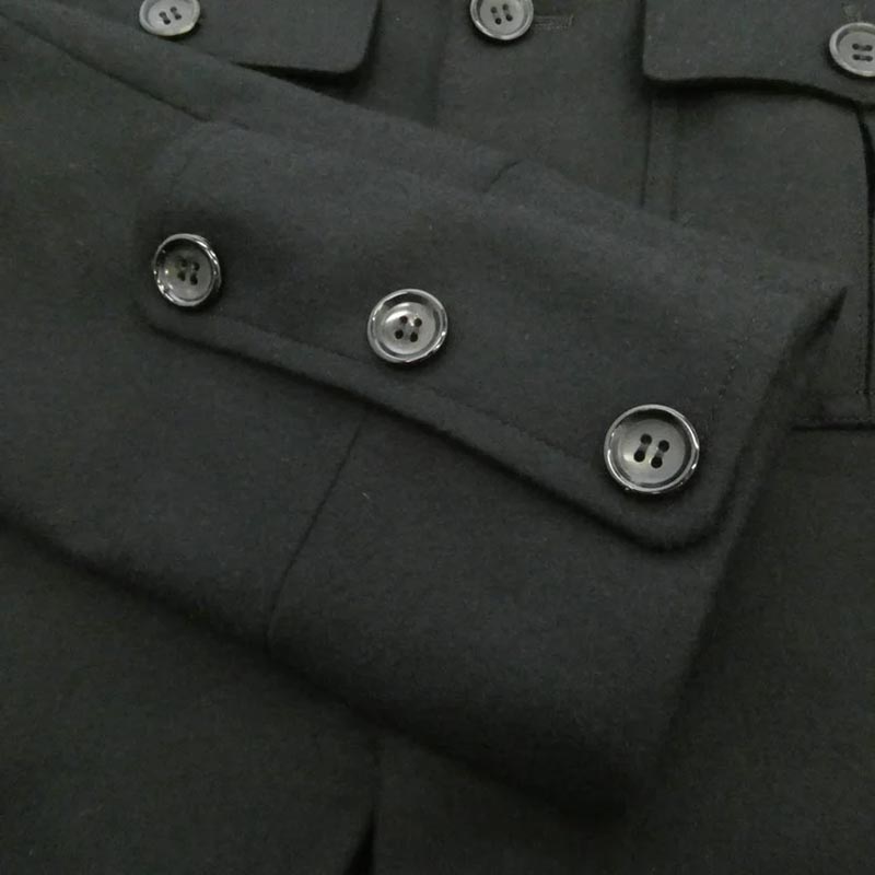 コムデギャルソンオムプリュス 25AW PP-J043 TO HELL WITH WAR 燕尾 ウール ジャケット コート 買取実績 画像