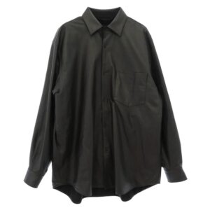 コモリ 23AW Y03-01003 シープスキン レザー シャツ ジャケット 買取実績 画像