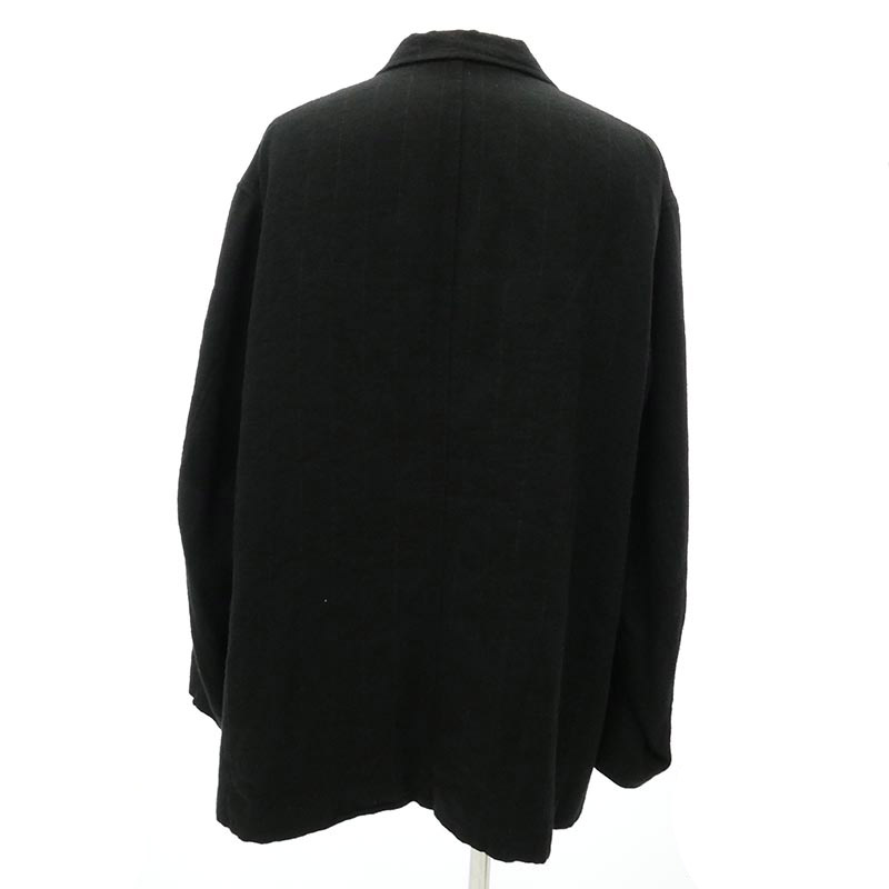 コモリ 24AW A03-01010 カシミヤ シルク ストライプ ジャケット 買取実績 画像