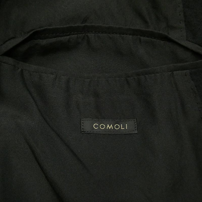 コモリ 24AW A03-01010 カシミヤ シルク ストライプ ジャケット 買取実績 画像