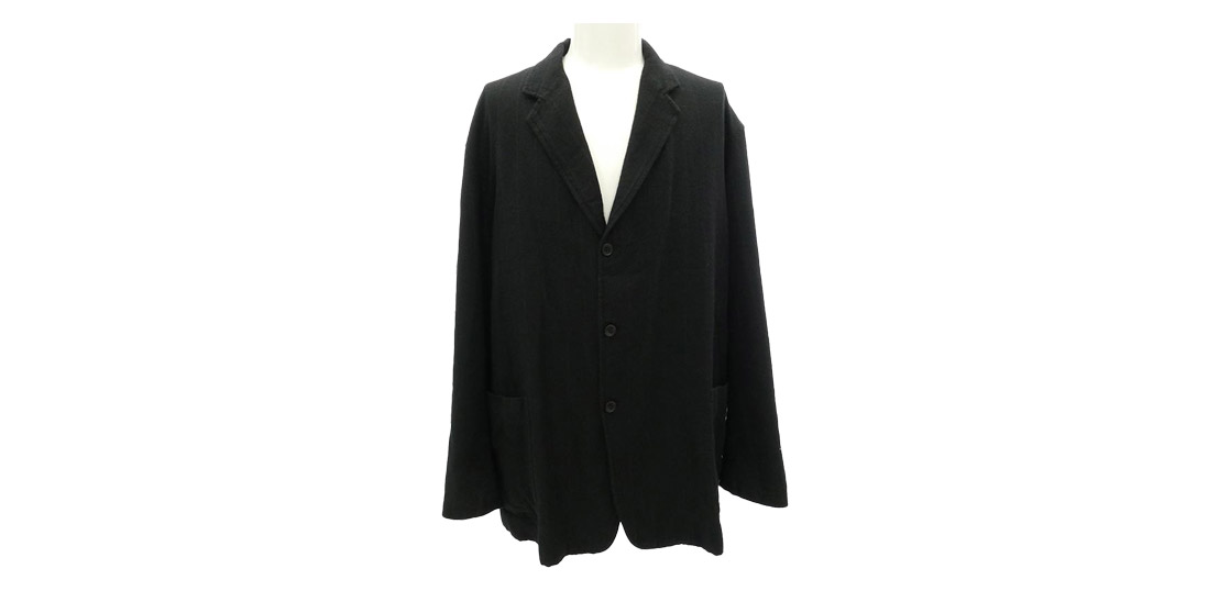 コモリ 24AW A03-01010 カシミヤ シルク ストライプ ジャケット 買取実績