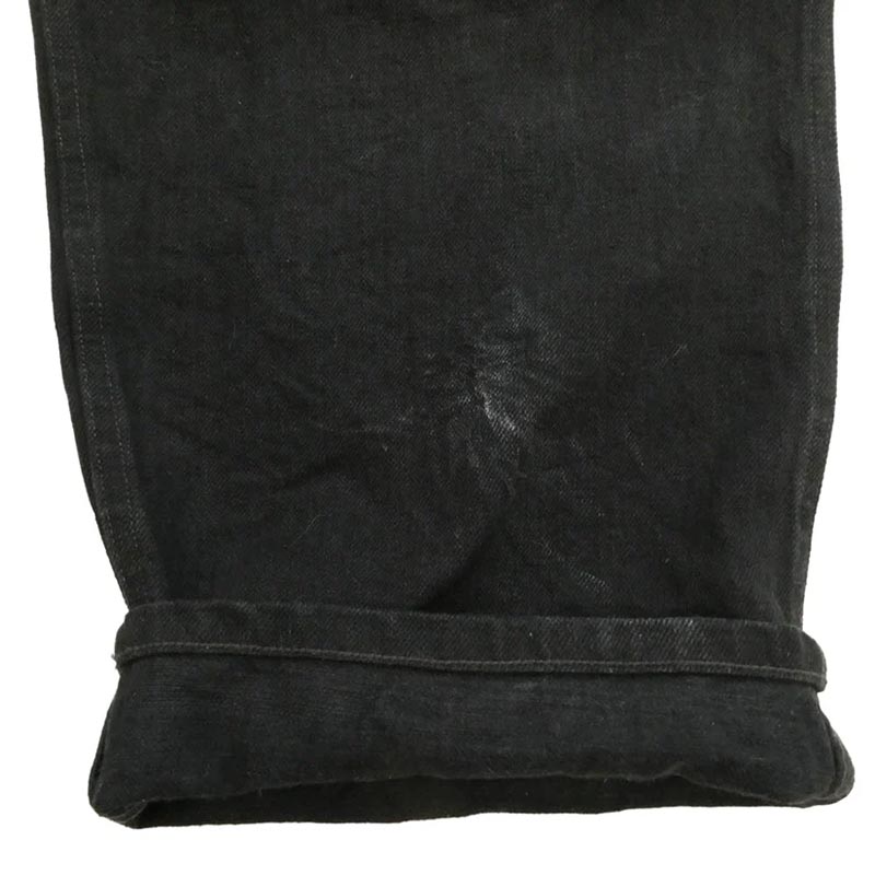 コモリ 25AW C03-03001 ブラックデニム ベルテッドパンツ デニムパンツ 買取実績 画像