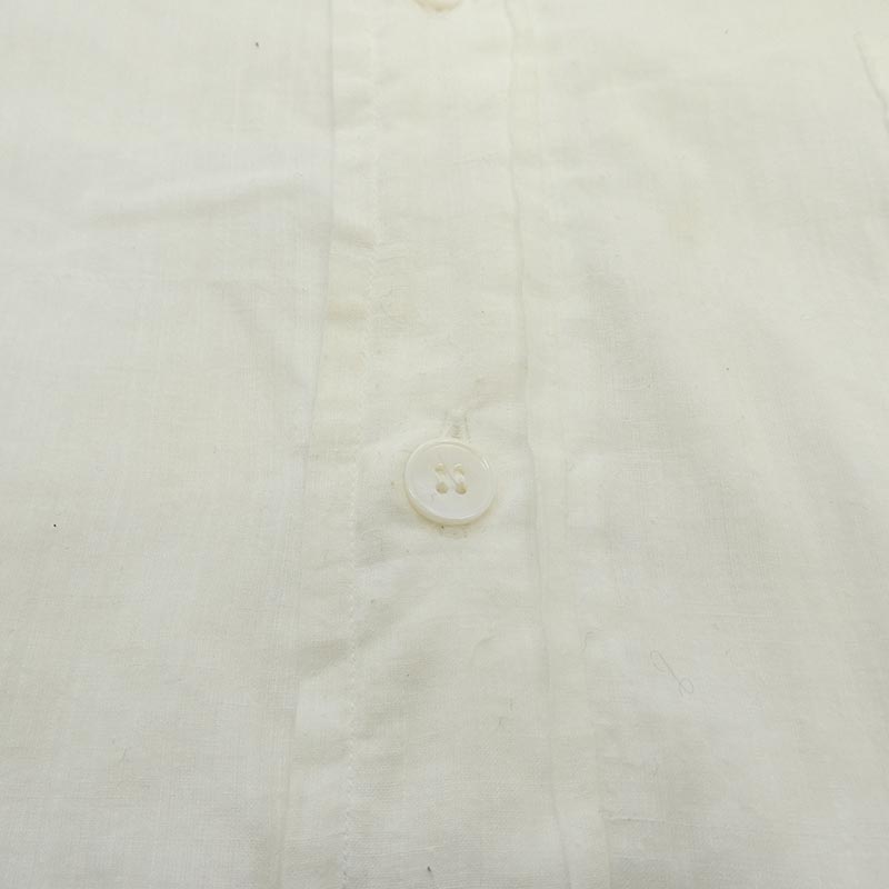 コモリ 26SS D01-02007 MUSLIN PULLOVER SHIRT モスリン プルオーバー 長袖 シャツ 買取実績 画像