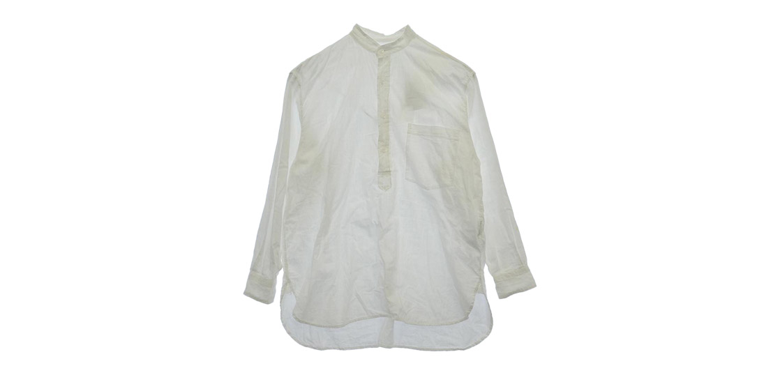 コモリ 26SS D01-02007 MUSLIN PULLOVER SHIRT 買取実績