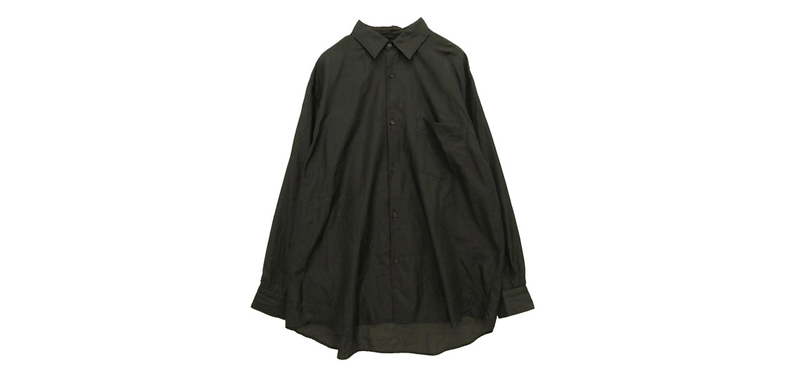 コモリ 26SS D01-02017 ウールシルク コモリシャツ 長袖シャツ 買取実績