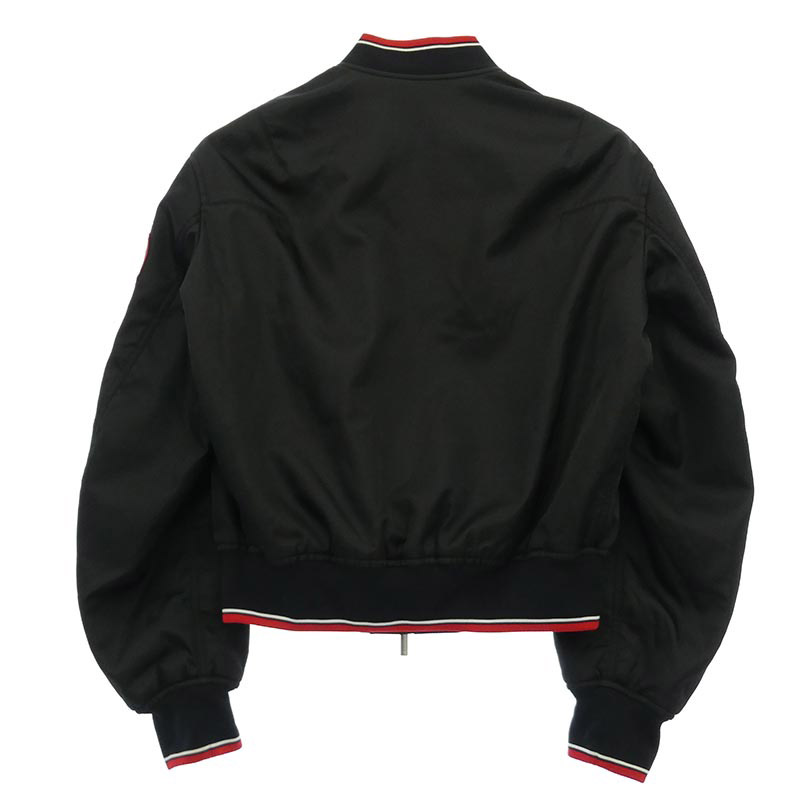 ディオール 18SS 733C454M3962 Roses Patches Jacket ローズパッチ 中綿入り MA-1 ブルゾン ボンバージャケット スタジアム ジャケット スタジャン 買取実績 画像