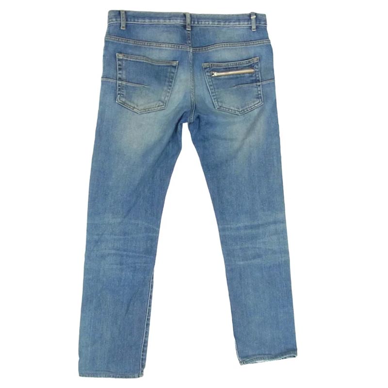 ディオールオム 16AW 633D008TX180 イタリア製 ボタンフライ ジーンズ スリムフィット ストレート デニムパンツ 買取実績 画像