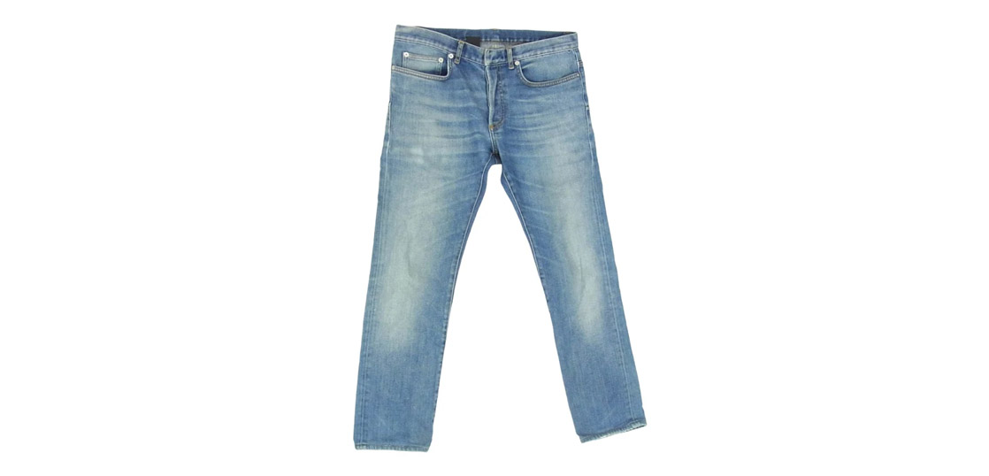 ディオールオム 16AW 633D008TX180 イタリア製 ボタンフライ ジーンズ スリムフィット ストレート デニムパンツ 買取実績