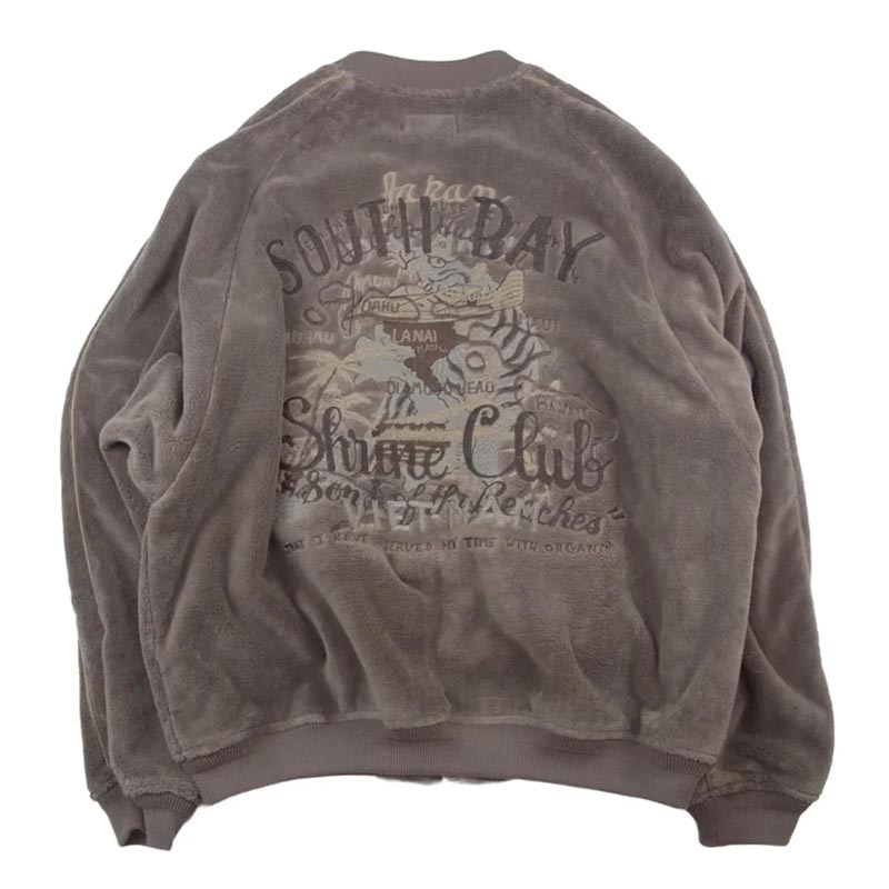 ダブレット 24AW 24AW08BL193 CHAOS EMBROIDERY SPA VENIER JACKET カオスエンブロイダリー カオス刺繍 スパベニア フリース ジャケット ブルゾン 買取実績 画像