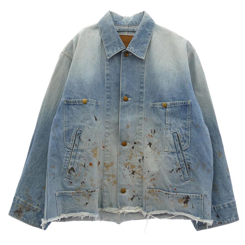 ダブレット 24AW 24AW47BL204 CUT OFF DENIM COVERALL  買取実績