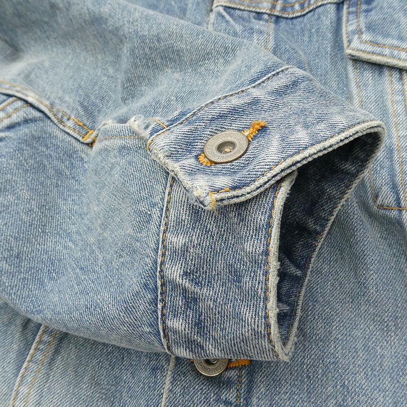ダブレット 25AW 25AW24BL235 DISTORTED CUTTING DENIM JACKET カッティング Gジャン デニムジャケット 買取実績 画像
