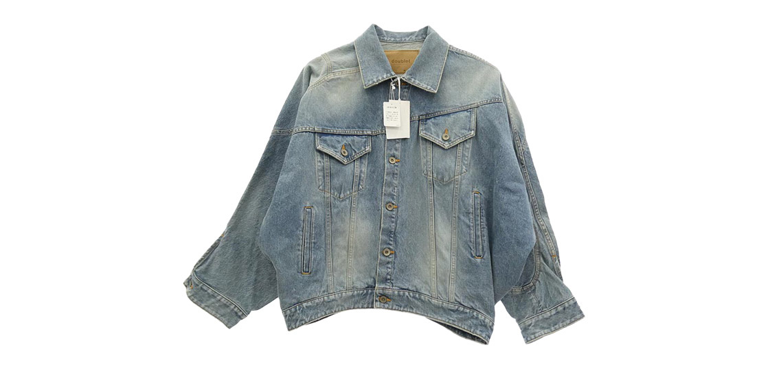 ダブレット 25AW 25AW24BL235 DISTORTED CUTTING DENIM JACKET 買取実績