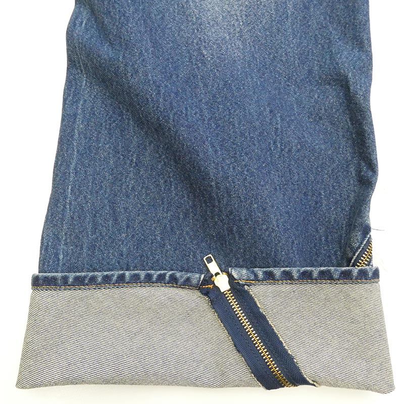 ダブレット 26SS 26SS08PT340 FILLETED ZIP DENIM PANTS フィレティッド ジップデニムパンツ 買取実績 画像