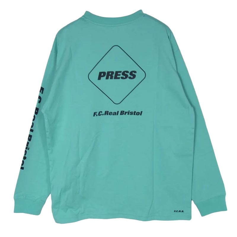 FCRB 26SS FCRB-260082 PRESS L/S TEE プレス バック アーム ロゴ 胸ポケット ロングスリーブ Tシャツ 長袖カットソー 買取実績 画像