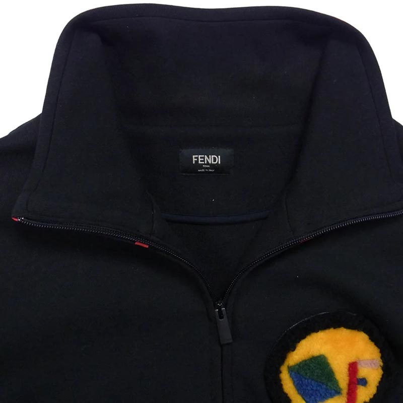 フェンディ 17AW FY0848 SJQ ワッペンデザイン サイドライン トラックジャケット 買取実績 画像