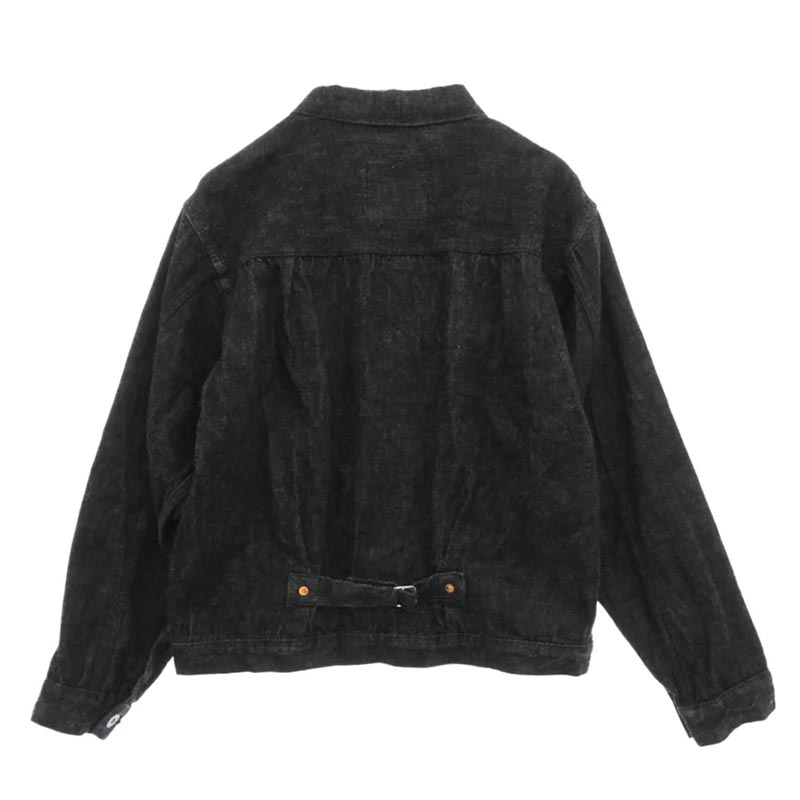 フルカウント S2107BKSS WWII Model BLACK DENIM JACKET 11.5oz ブラックデニム 大戦モデル デニム ジャケット 買取実績 画像
