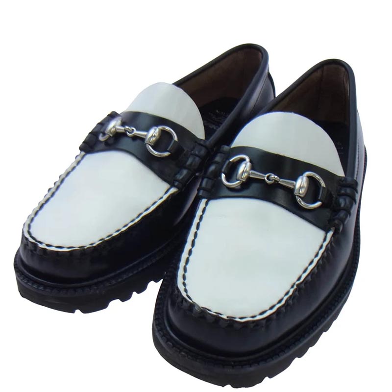ジーエイチバス ARKNETS別注 WEEJUNS LINCOLN MOC BIT LOAFER calf リンカーン モック ビットローファー レザーシューズ 買取実績 画像