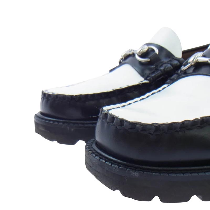 ジーエイチバス ARKNETS別注 WEEJUNS LINCOLN MOC BIT LOAFER calf リンカーン モック ビットローファー レザーシューズ 買取実績 画像