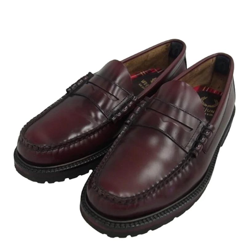 ジーエイチバス × FRED PERRY フレッドペリー weejuns ローファー レザーシューズ 買取実績