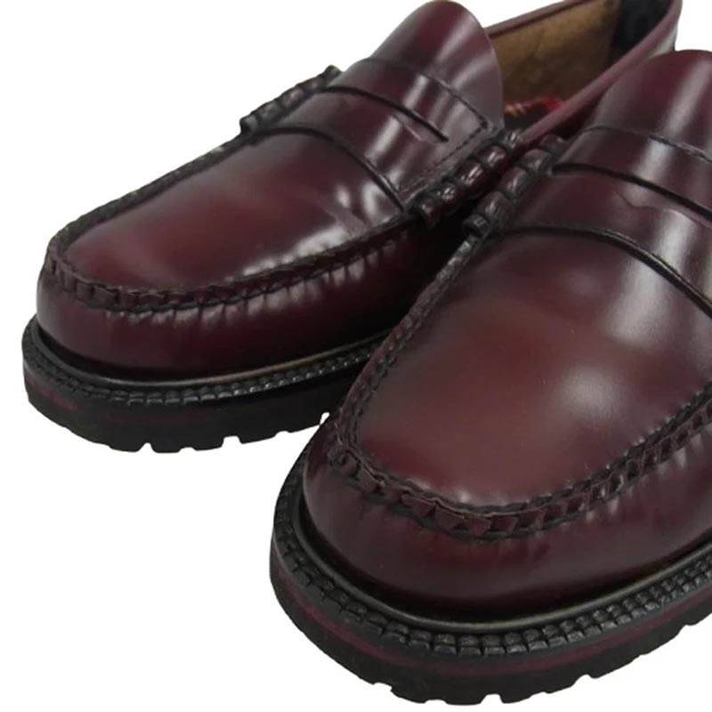 ジーエイチバス × FRED PERRY フレッドペリー weejuns ローファー レザーシューズ 買取実績 画像