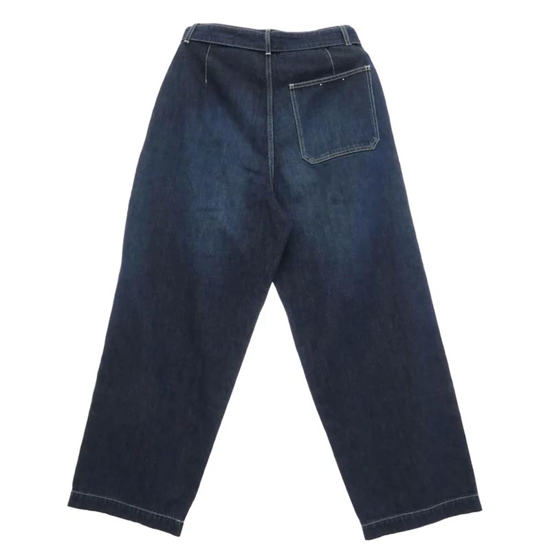 グラフペーパー GU263-40063DB Selvage Denim Belted Pants DARK FADE セルビッチ デニム パンツ 買取実績 画像