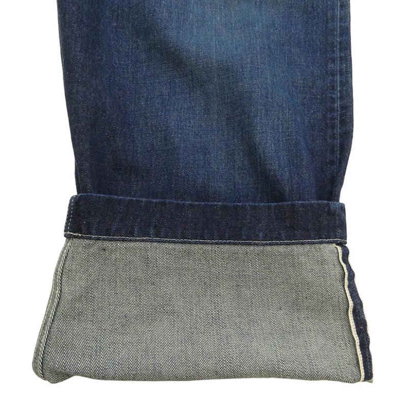 グラフペーパー GU263-40063DB Selvage Denim Belted Pants DARK FADE セルビッチ デニム パンツ 買取実績 画像