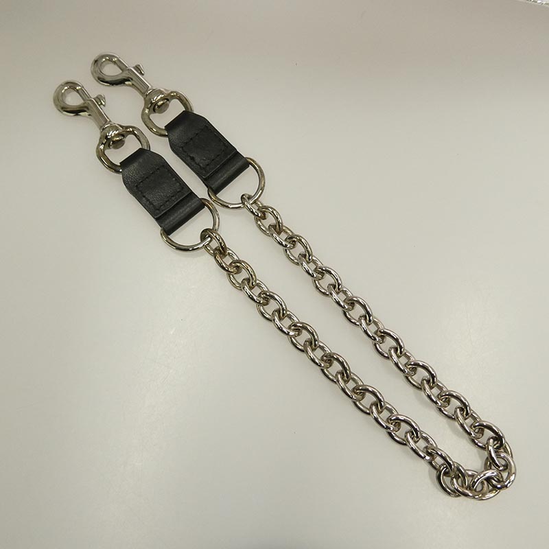 グッチ レザーコンビ 2クリップ ウォレット チェーン 買取実績 画像