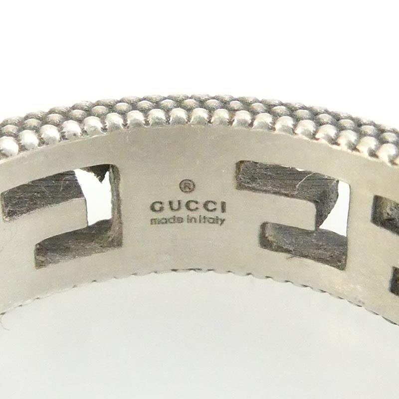 グッチ スクエアG アラベスク リング 買取実績 画像