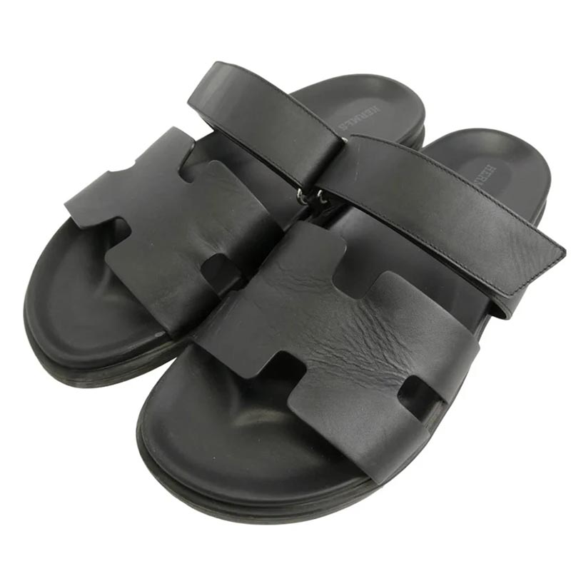 エルメス シプレ Hロゴ レザーサンダル 買取実績