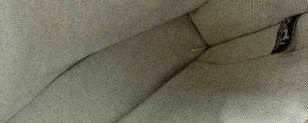 エルメス　バッグ　内側の汚れ画像