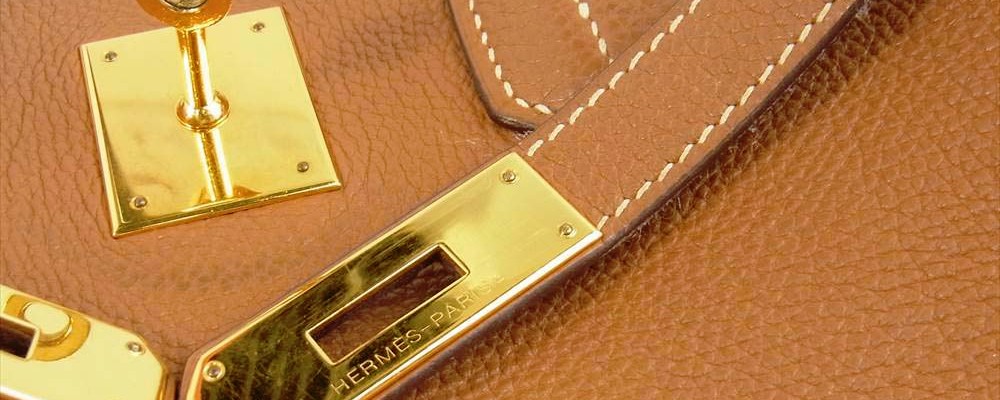 エルメス　金具部分　アップ画像