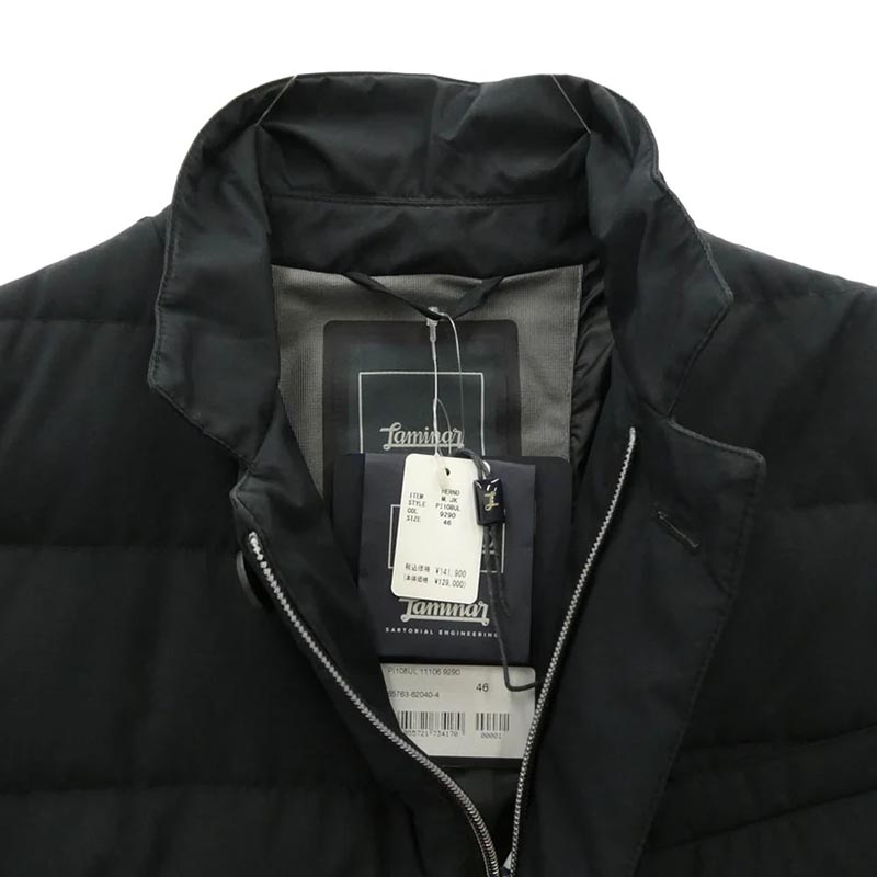 ヘルノ PI108UL GORE-TEX ゴアテックス Laminar ラミナー テーラード ダウン ジャケット 買取実績 画像