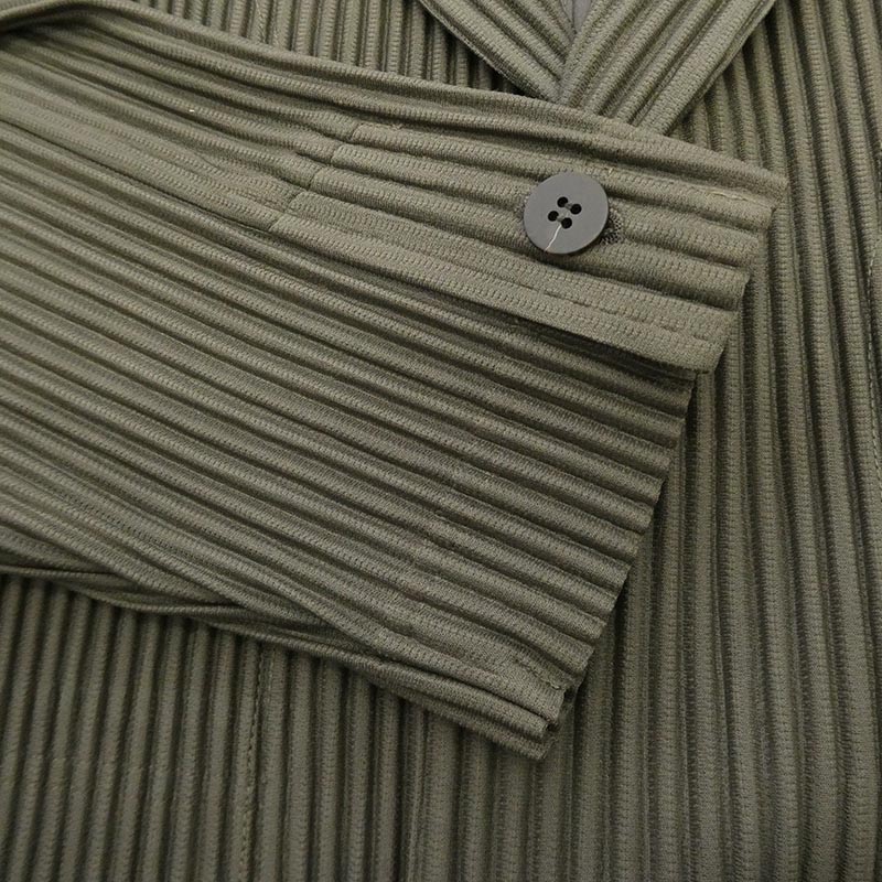 オム プリッセ イッセイミヤケ 19AW HP93JD214 2B Pleated Tailored Jacket プリーツ テーラード ジャケット 買取実績 画像