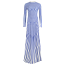 ジャンポールゴルチエ 2026年 26SS The Long Blue Target Dress ザ ロング ブルー ターゲット ドレス 画像