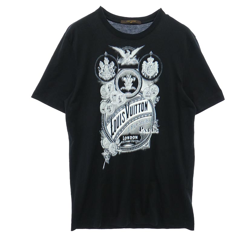 ルイヴィトン 13AW H4JR02JEZ イタリア製 フロントプリント 半袖 Tシャツ 買取実績