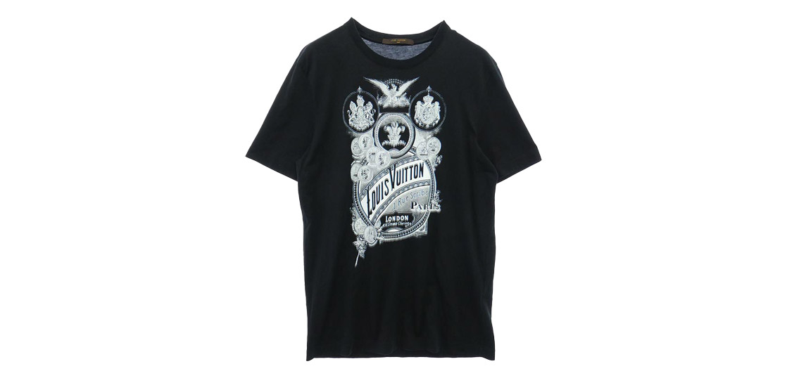 ルイヴィトン 13AW H4JR02JEZ イタリア製 フロントプリント 半袖 Tシャツ 買取実績