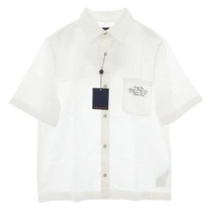 ルイ・ヴィトン 25AW HTS76W × NIGO ニゴー エンベリッシュド 刺繍 コットン 半袖シャツ 買取実績 画像