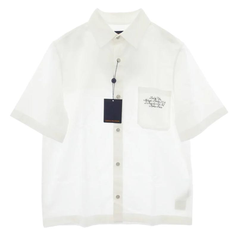 ルイ・ヴィトン 25AW HTS76W × NIGO ニゴー エンベリッシュド 刺繍 コットン 半袖シャツ 買取実績