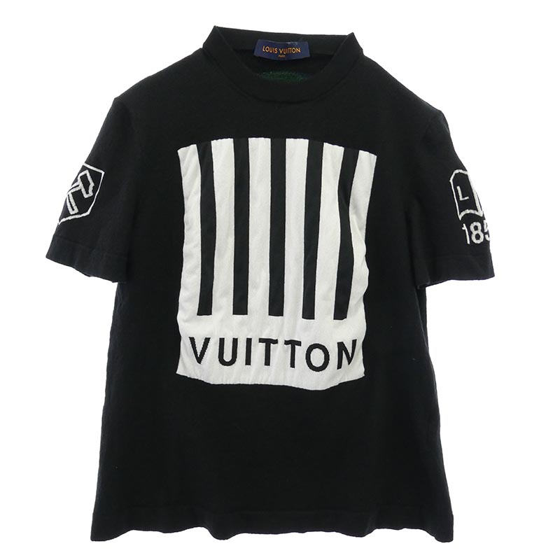 ルイヴィトン 19AW HHN02W Barcode and Earth Knit Tee Shirt  買取実績