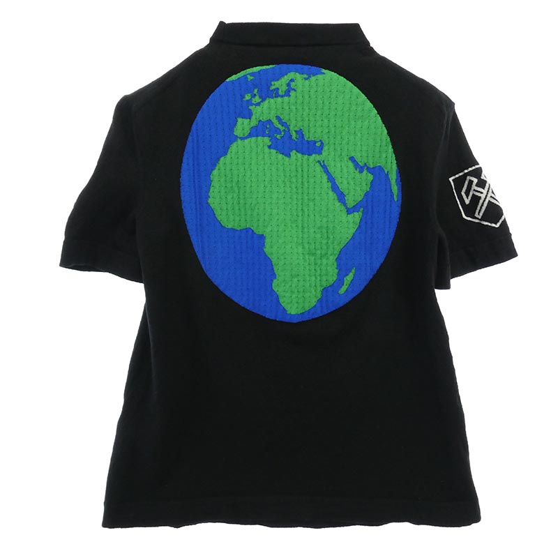 ルイヴィトン 19AW HHN02W Barcode and Earth Knit Tee Shirt バーコード アンド アース ニット 半袖 Tシャツ 買取実績 画像