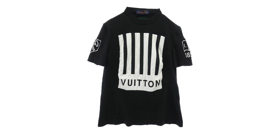 ルイヴィトン 19AW HHN02W Barcode and Earth Knit Tee Shirt  買取実績