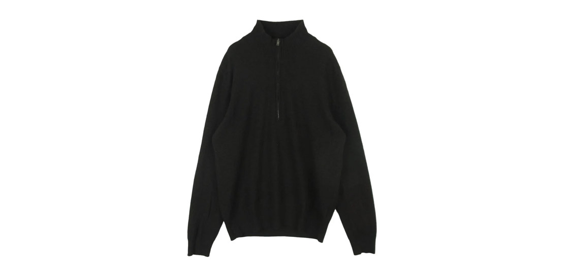 メゾンマルタンマルジェラ 16AW S30HA0907 四つタグ 14ライン エルボーパッチ ハーフジップ ニット 買取実績