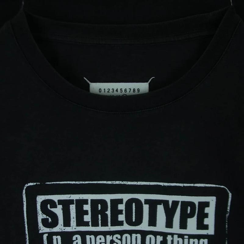 メゾンマルジェラ 18AW S50GC0515 四つタグ 14ライン STEREOTYPE ステレオタイプ 半袖 Tシャツ カットソー 買取実績 画像