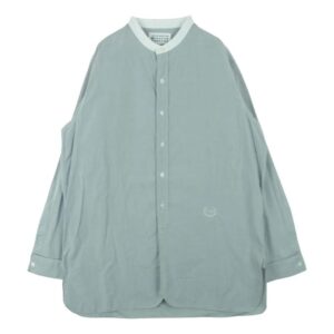 メゾンマルジェラ 21SS S50DL0462 四つタグ 10ライン ノーカラー バンドカラー 長袖 シャツ 買取実績