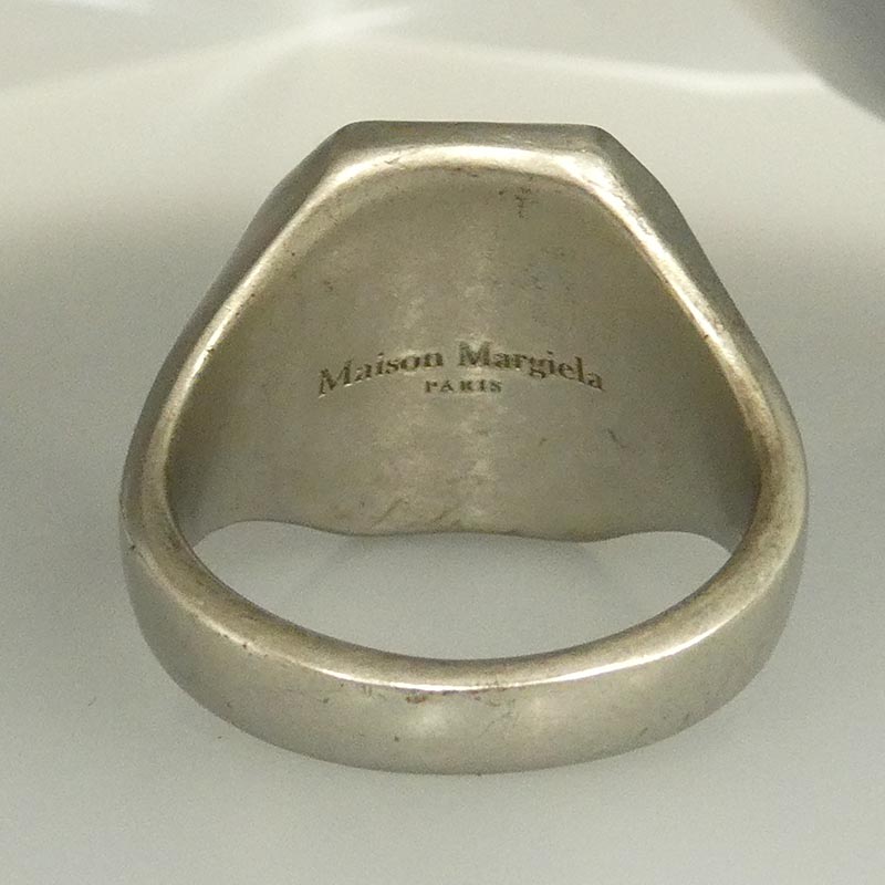 メゾンマルジェラ SIGNET RING ツートーン シグネット リング 買取実績 画像