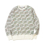 2025AW マークアンドロナ DÉPÊCHE GEOMETRY JACQUARD KNIT MLM-5C-AB07-OFFWH 画像