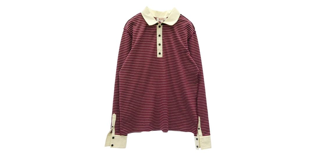 MASU 26SS M26U6CS009 OPPOSITE STRIPE PULLOVER SHIRT  買取実績
