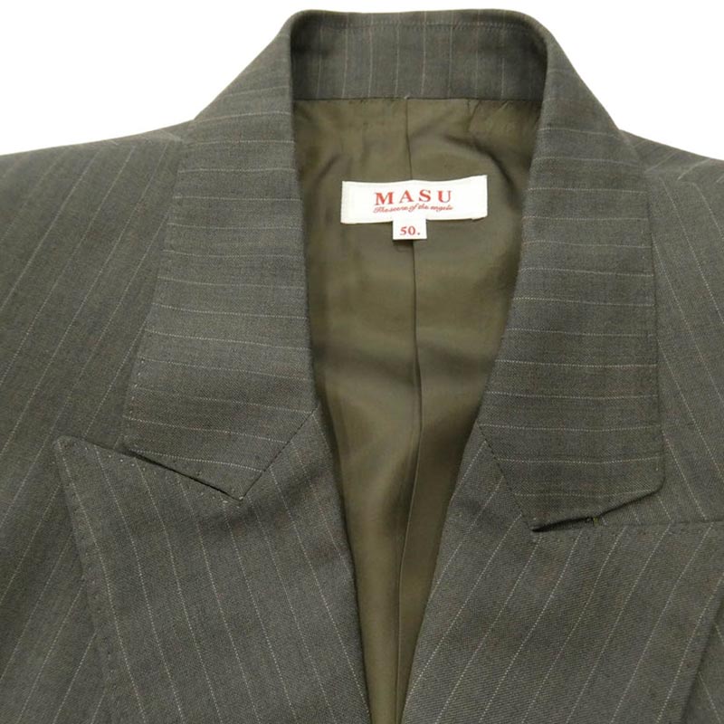 MASU 26SS M26U6JK001 RED BAR TACK TAILORED JACKET テーラードジャケット 買取実績 画像