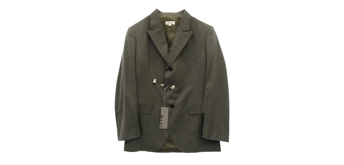 MASU 26SS M26U6JK001 RED BAR TACK TAILORED JACKET テーラードジャケット 買取実績